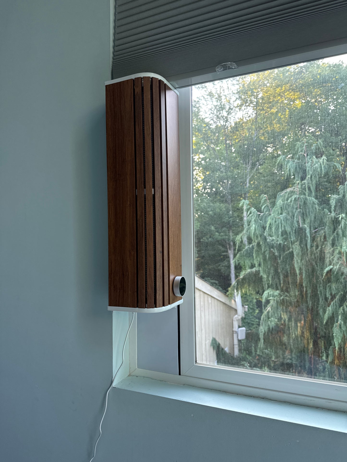 Customer SWERV window ERV installed in a home window